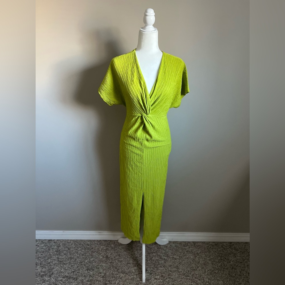 Green Twist Dress